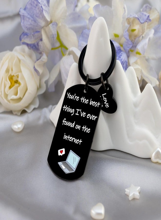 MOEXUKO Husband Christmas Gifts Stocking Stuffers Adults Couple Keychain Funny Gifts for Boyfriend Girlfriend I Love You Gift for Him Her Birthday Anniversary Valentines Day Gift for Boyfriend - Image 5